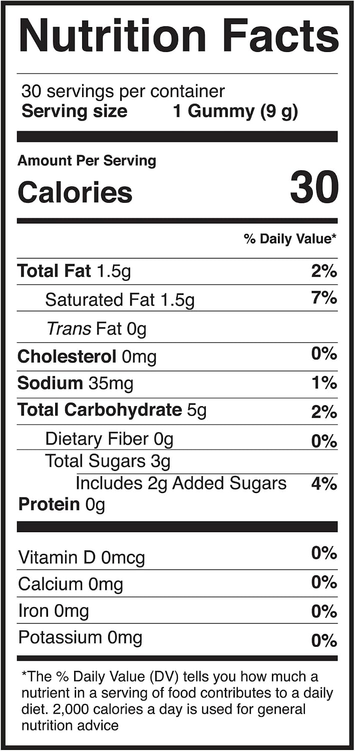 C60 Power C60 Gummies - Natural Wellness & Antioxidant Support for Men & Women, 99.99% Pure Sublimated Carbon Fullerenes, 30 Count - görsel 5