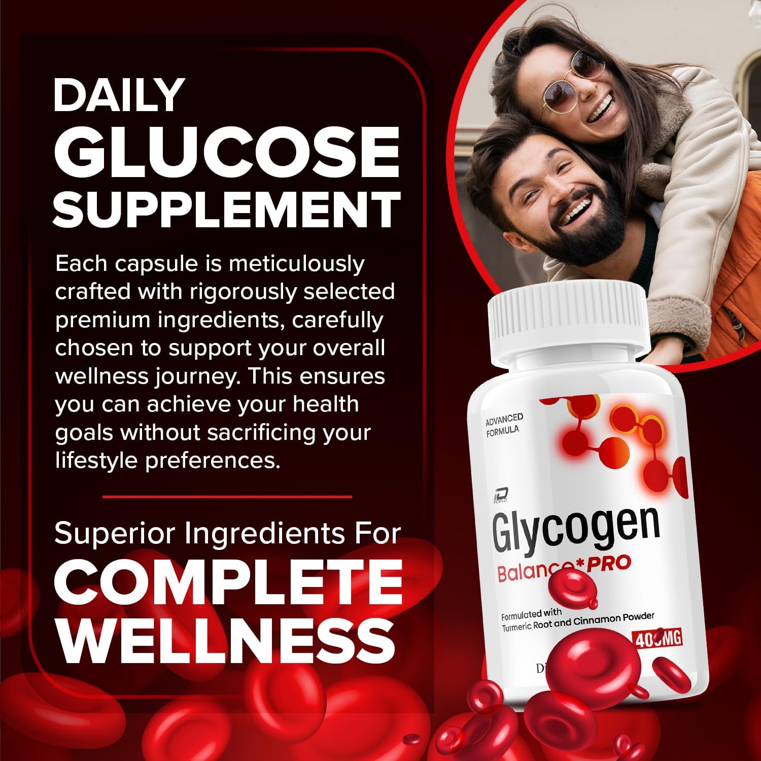 Glycogen Balance Pro Capsules – Advanced All-Natural Supplement (2 Pack, 120 Capsules) - görsel 2