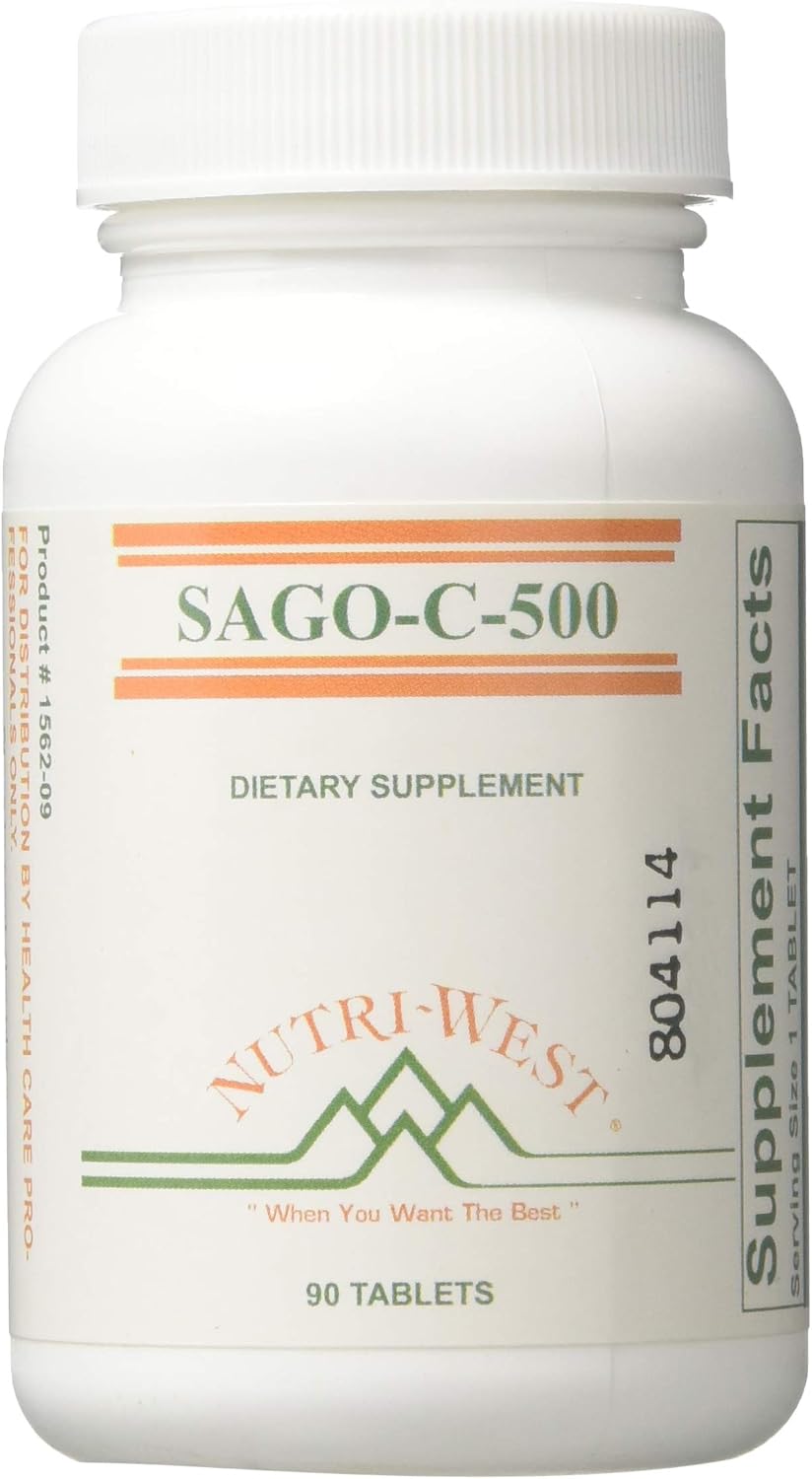 Nutri-West Sago-C-500 90 Tablets - görsel 1