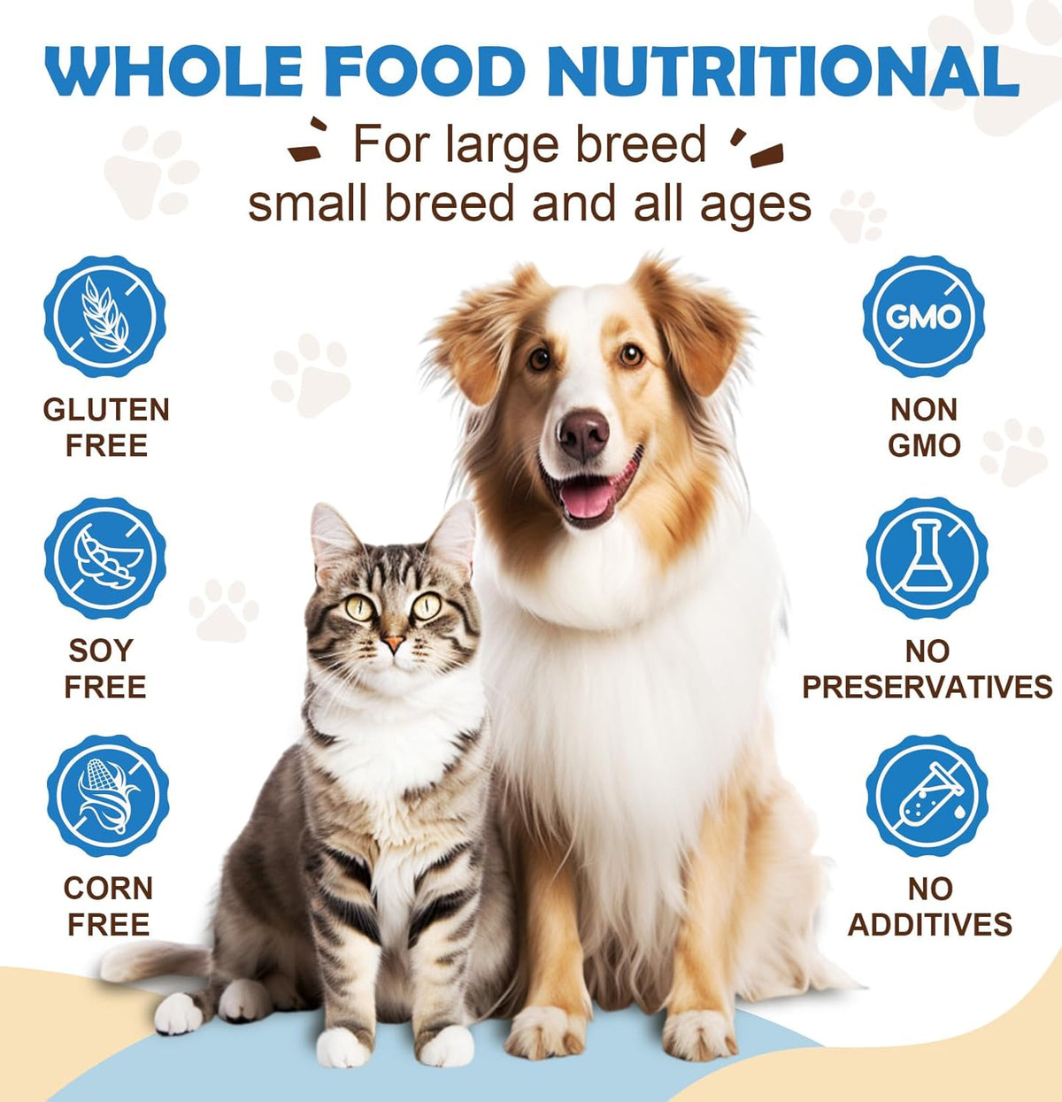 ZEBORA Probiotics for Dogs - Probiotic Powder with Pumpkin, Prebiotics & Enzymes, 6 Billion CFUs, Chicken Flavour (90 Scoops) - görsel 8