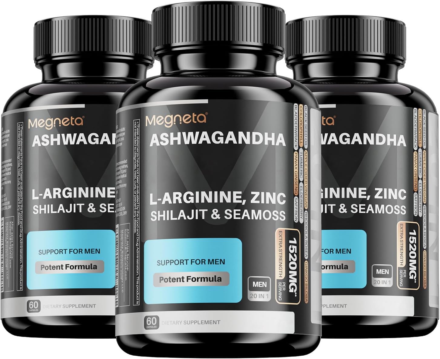 Root Complex with L-Arginine & L-Citrulline - Supports Energy and Vitality, 180 Capsules - görsel 1