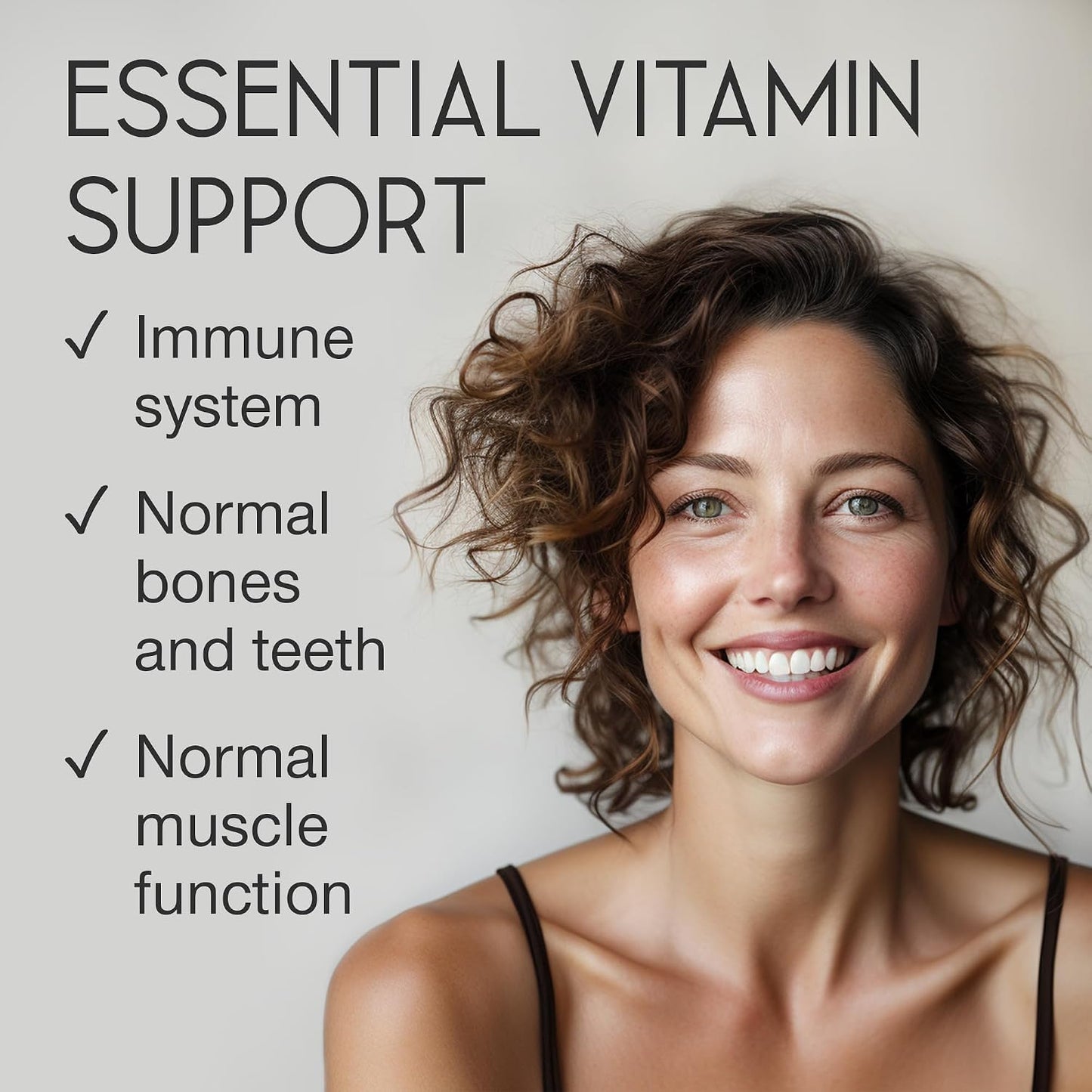 SuperSelf Vitamin D3 K2 Capsules - 5000 IU D3 + 100 mcg K2 MK-7 - 60 Vegetarian Capsules - görsel 2