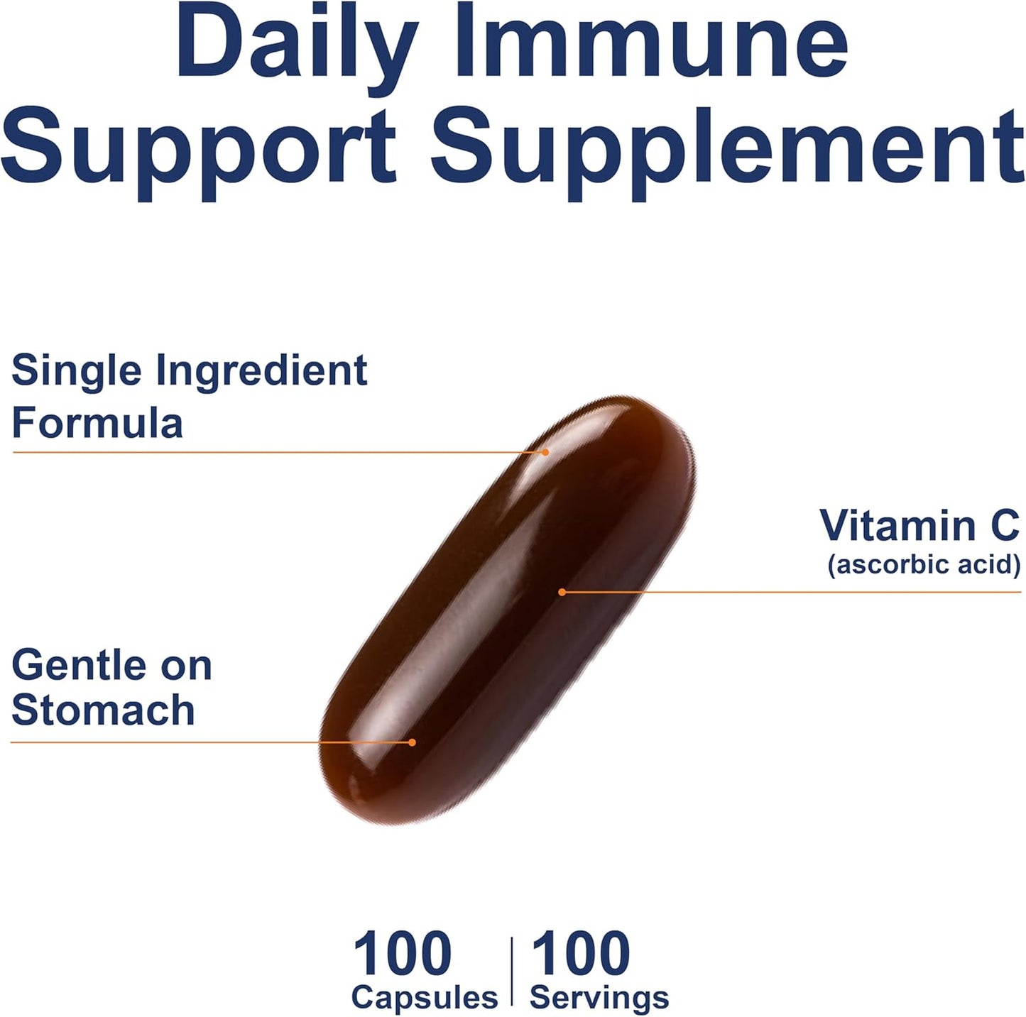 Carlson C-Gels 1000mg Vitamin C Softgels – Immune & Blood Vessel Support, Antioxidant, 250 Softgels - görsel 3