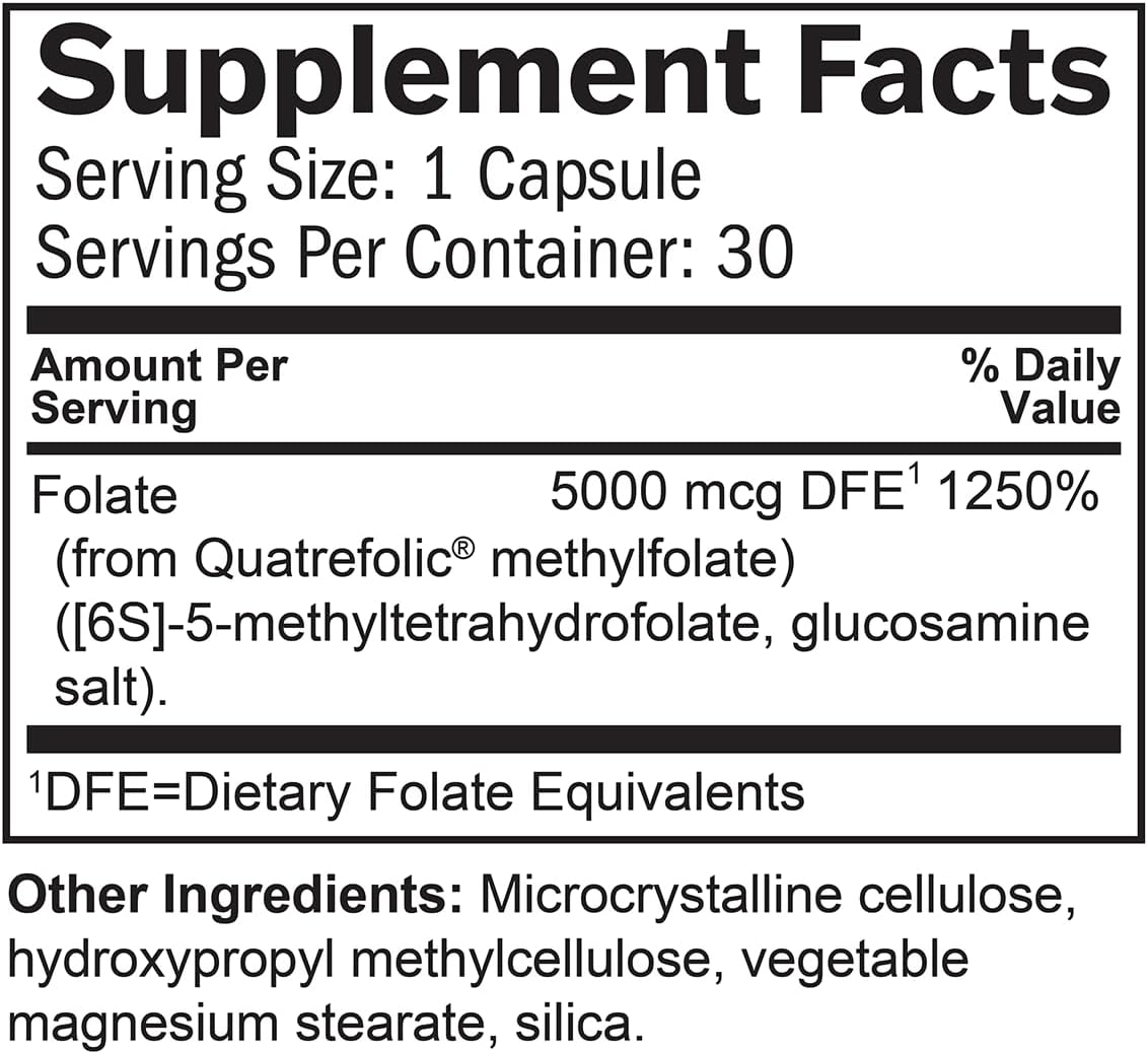 BRAINMD Dr Amen Methylfolate – 30 Capsules - görsel 4