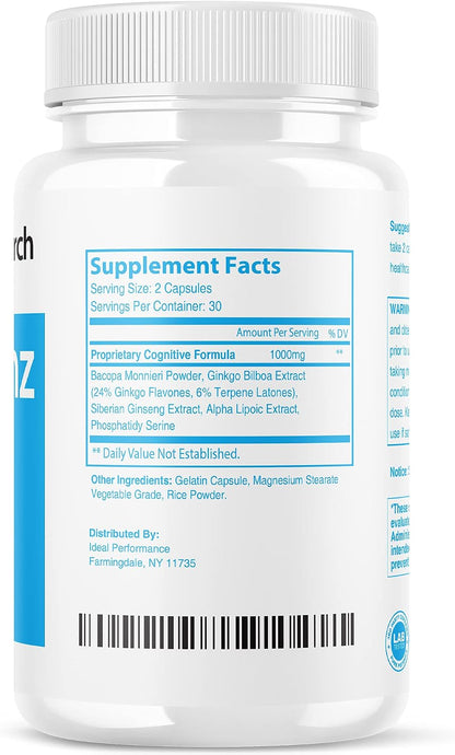 Vigour Smart Brain Booster Capsules – Advanced Cognitive Focus Support (5 Pack, 300 Capsules)