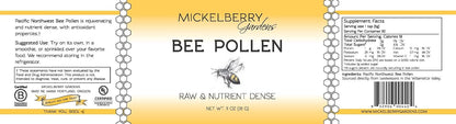 Mickelberry Gardens Bee Pollen Granules – 312 g, Raw Superfood, Protein Rich