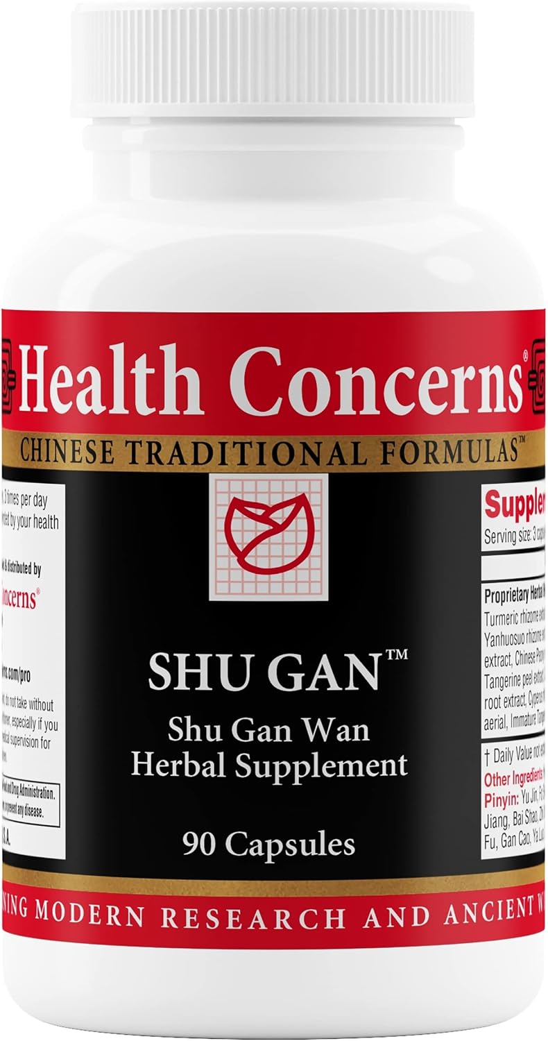 Health Concerns Shu Gan – Liver Support & Digestion Relief – 90 Capsules - görsel 1