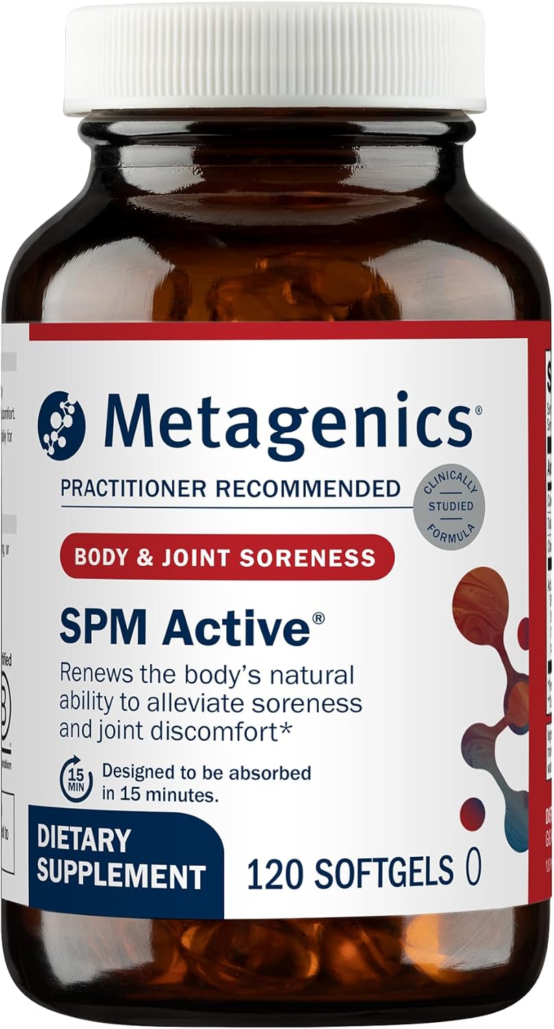 Metagenics SPM Active - Specialised Pro-Resolving Mediators - 120 Softgels - görsel 1