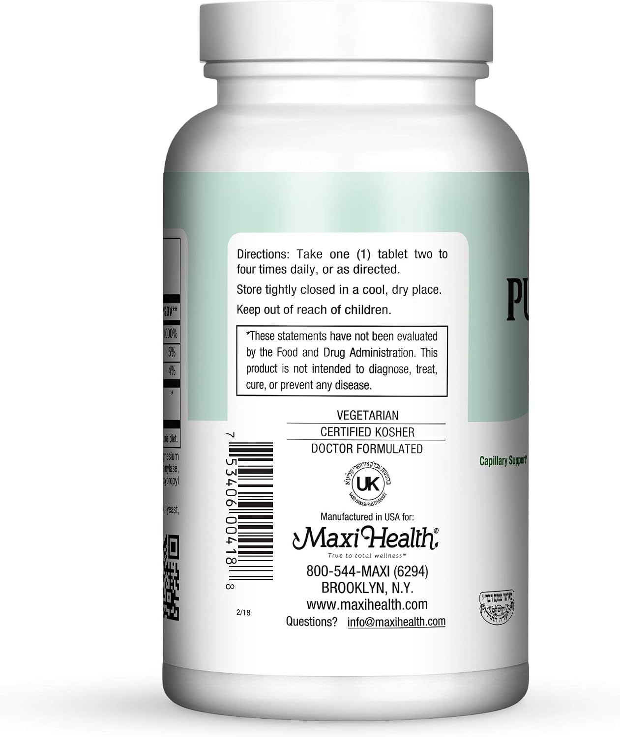 Pure-C Bio 600 Vitamin C Complex 600 mg - 180 Tablets - görsel 3