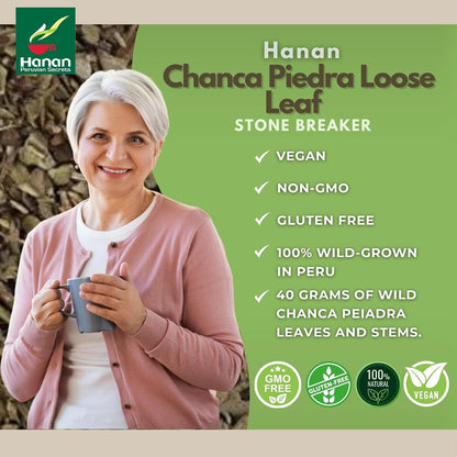 Hanan Chanca Piedra Loose-leaf Tea – Stonebreaker Herbal Tea, 1.4 oz (40g)