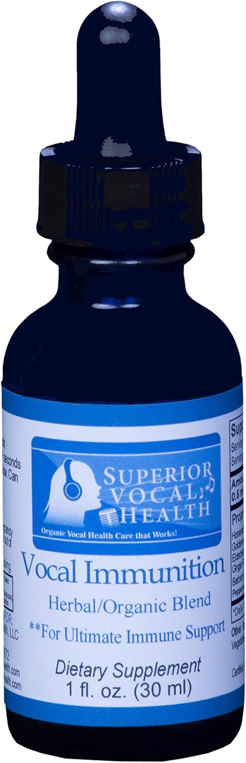 Vocal IMMUNITION Herbal/Organic Immune Formula for Singers - görsel 1