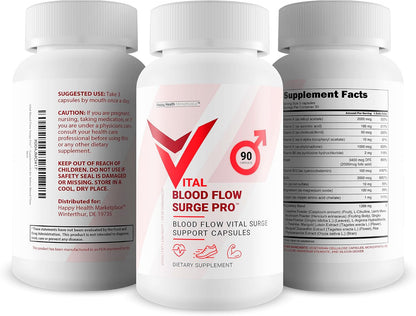 Vital Blood Flow Surge Pro - Advanced Blood Flow Support Capsules