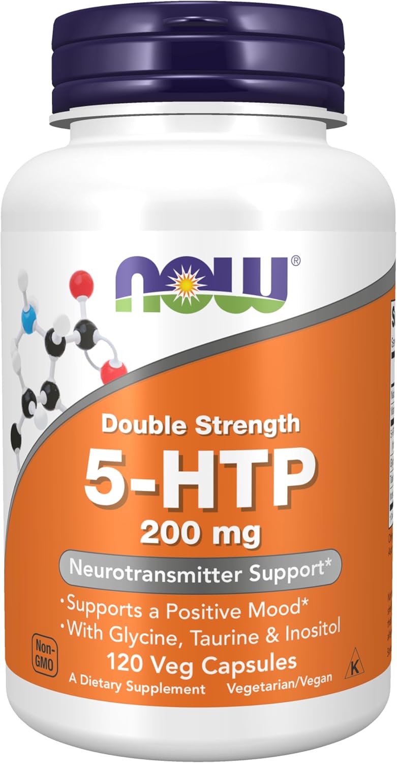 Now Foods 5-HTP 200 mg 120 VegCap - görsel 1