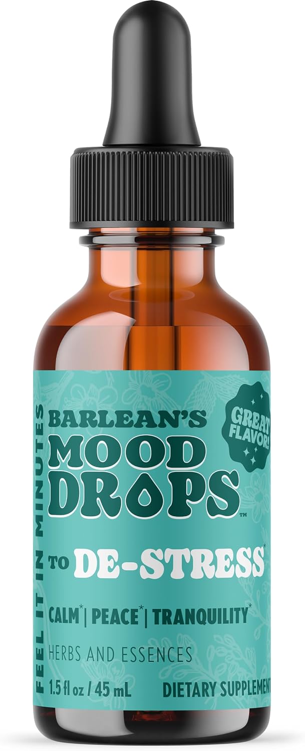 Barlean's Perform Mood Drops – L-Theanine & Shilajit Liquid Supplement, 44 ml - görsel 8