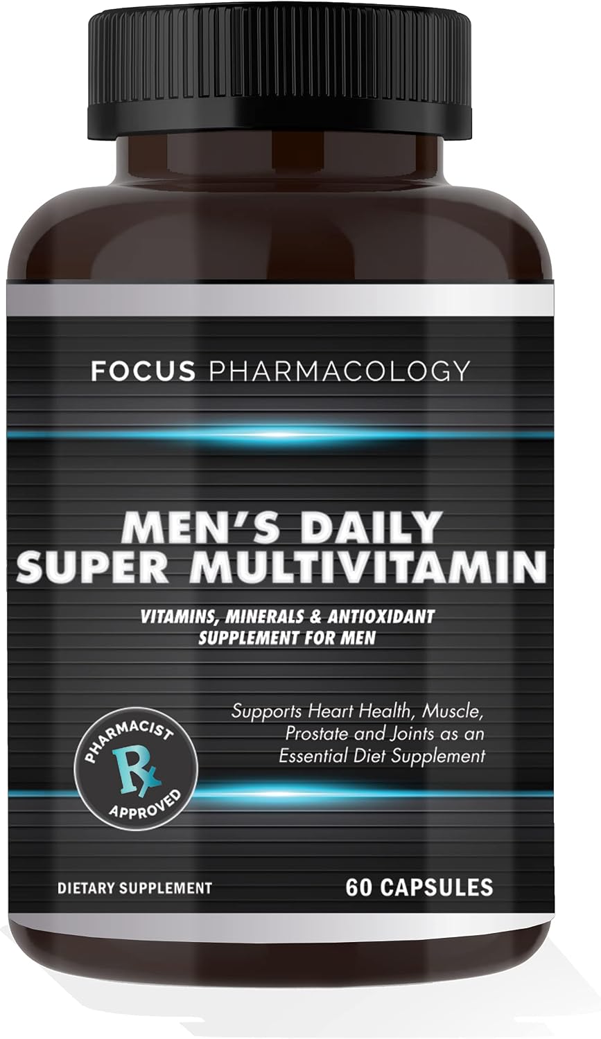 Men's Daily Super Multivitamin - 60 Tablets Blend of Vitamins, Minerals and Herbs - görsel 2