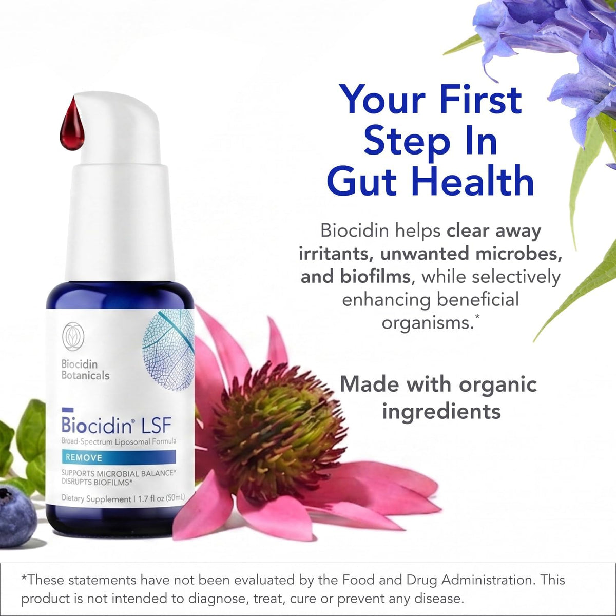 Biocidin LSF - Liposomal Formula for Gut Cleanse, Detox & Biofilm Defence - görsel 2