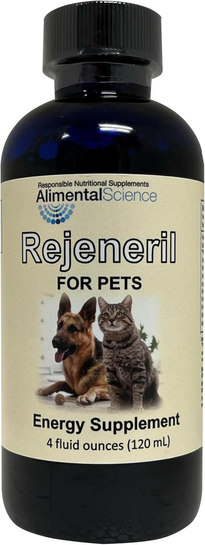 Rejeneril-FP Liquid Multivitamin & Mineral Supplement for Dogs and Cats – 118 ml (240 Servings)