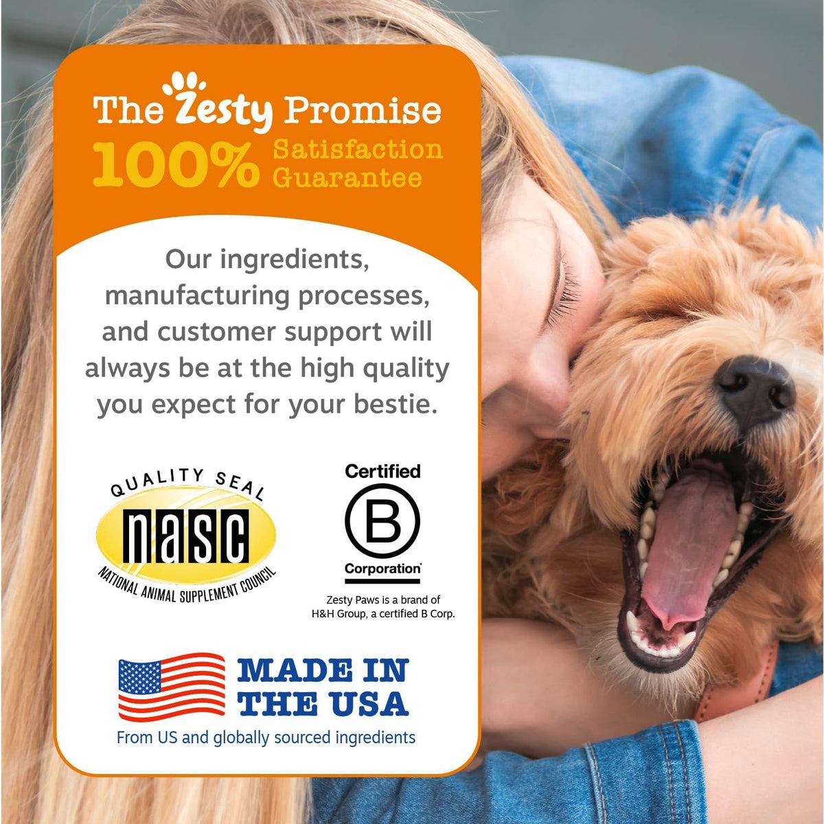 Zesty Paws OraStix for Dogs - Probiotic Sticks with Hemp Seed, Curcumin, Ginger Root, Taurine - Supports Gut Function, Immune System and Dental Health - 12oz - görsel 5