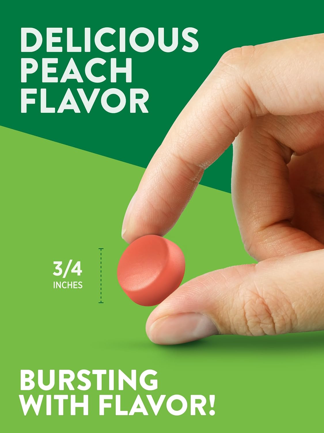 Nature's Truth Vitamin D3 Gummies, 5000 IU - 120 Gummies, Vegetarian, Non-GMO, Gluten-Free, Natural Peach Flavour - görsel 5