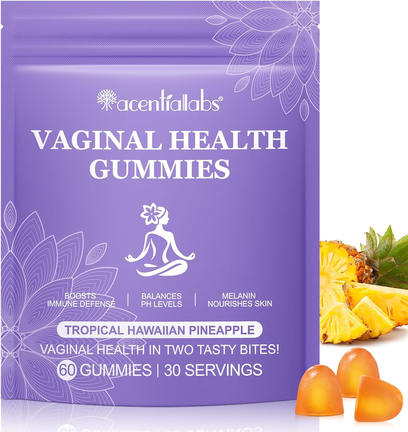 Vital Source Vaginal Probiotics Gummies for Women - pH Balance & Feminine Wellness, 60 Gummies - görsel 1