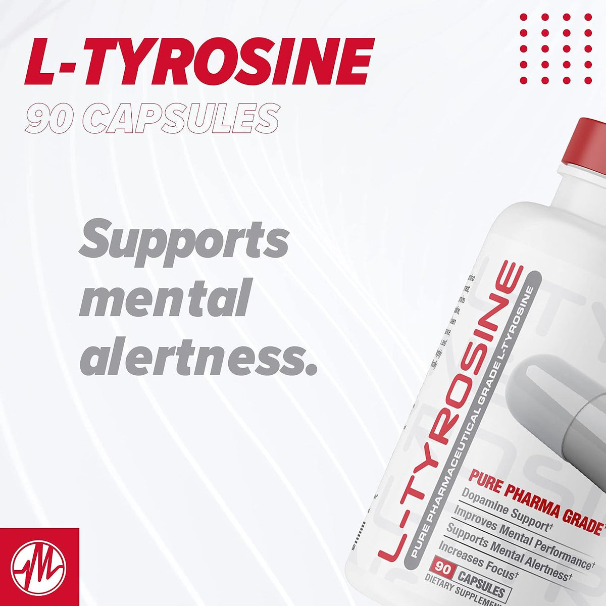 Metabolic Nutrition L-Tyrosine, 500mg, 90 Capsules - görsel 5