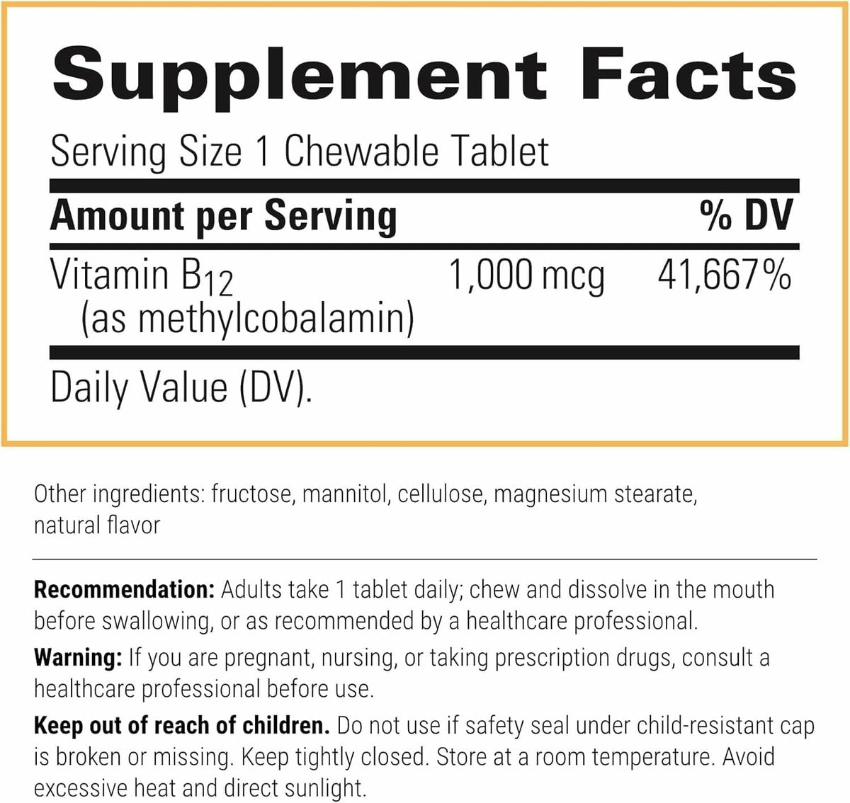 B12-Active Chewable Tablets – Methylcobalamin for Nerve Function - görsel 2