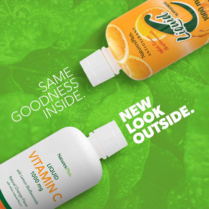 NaturesPlus Liquid Vitamin C - 1000 mg, 887 ml - with Lemon Bioflavonoids