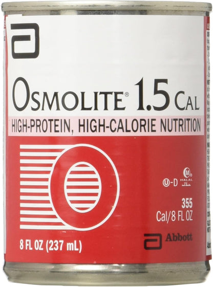 Osmolite 1.5 Cal Liquid Nutrition, 237 ml Cans (Case of 24)