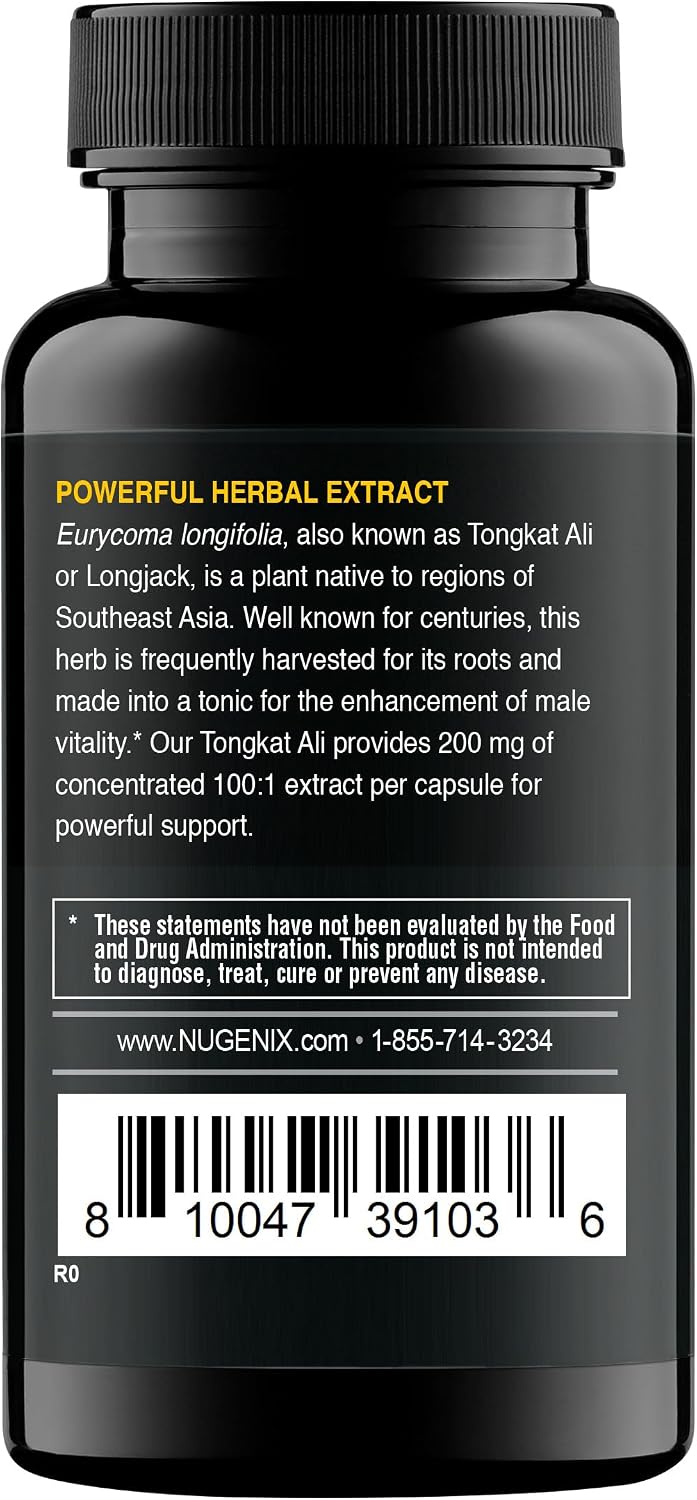Nugenix Essentials Tongkat Ali for Men - 30 Capsules - görsel 8