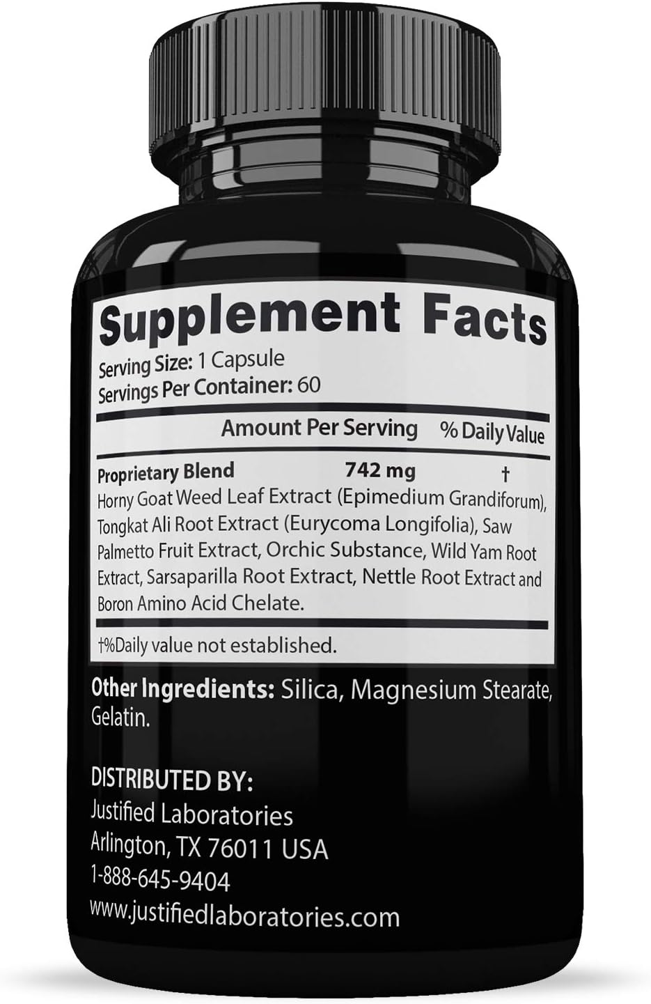 Savage Grow 742MG Advanced Men's Health Formula (2 Pack, 120 Capsules) - görsel 4