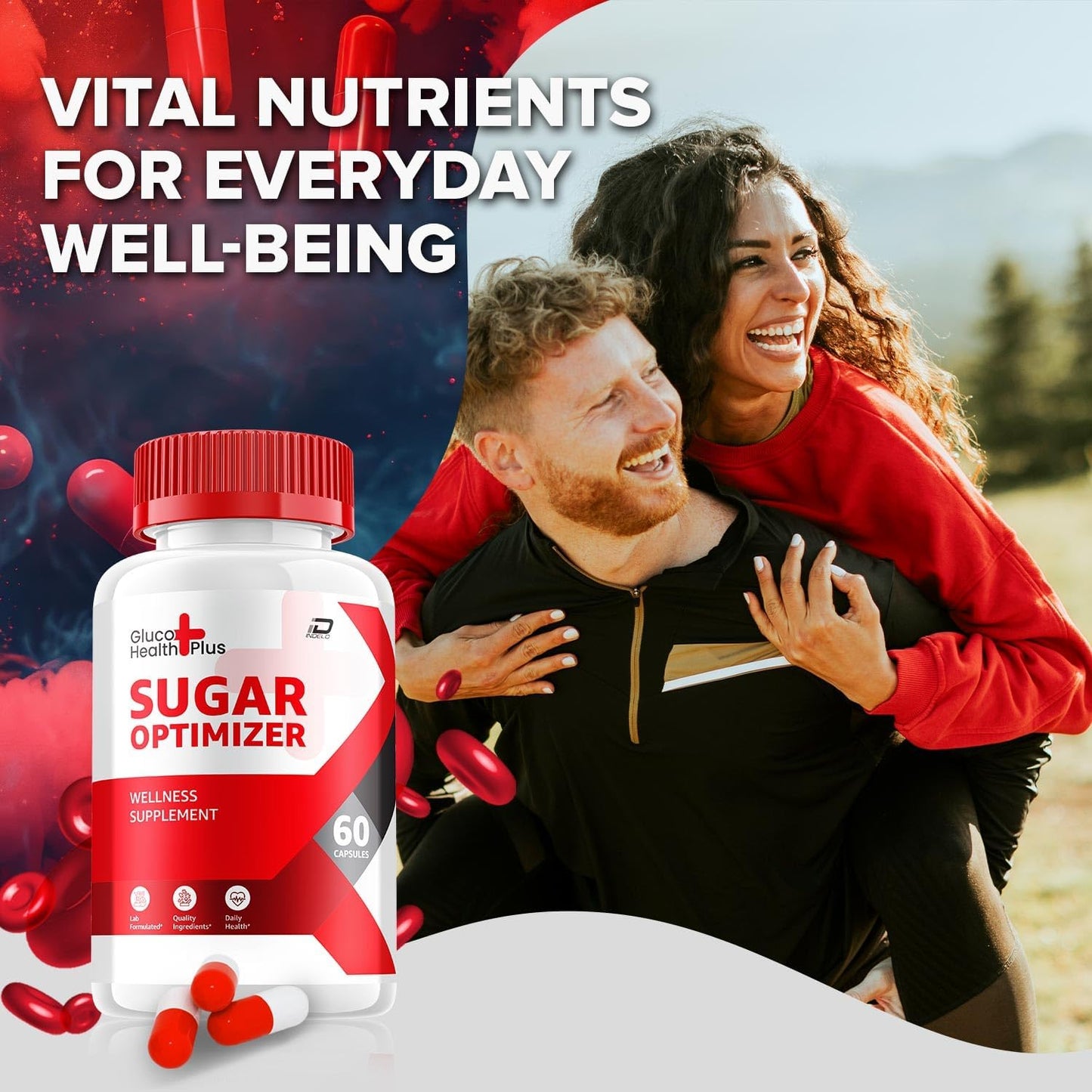 Gluco Health Plus Capsules – Sugar Optimiser Advanced Supplement, All Natural Formula (3 Pack - 180 Capsules) - görsel 5