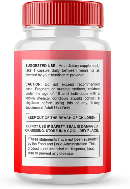 Glycogen Support Capsules, Advanced Formula Supplement, Natural Pills to Maintain Normal Levels, Overall Wellbeing - Maximum Strength, Glycogen Support Pills Reviews (60 Capsules)