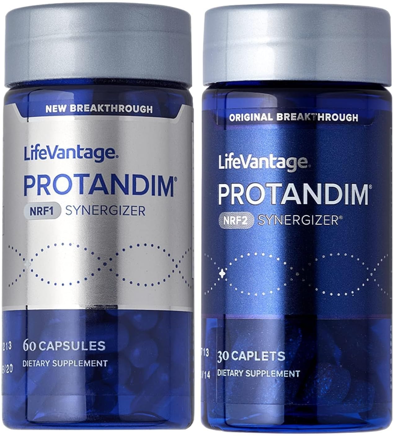 LifeVantage Protandim Dual Synergizer, NRF1 (60 Caps) + Nrf2 (30 Caps) Activators - görsel 1