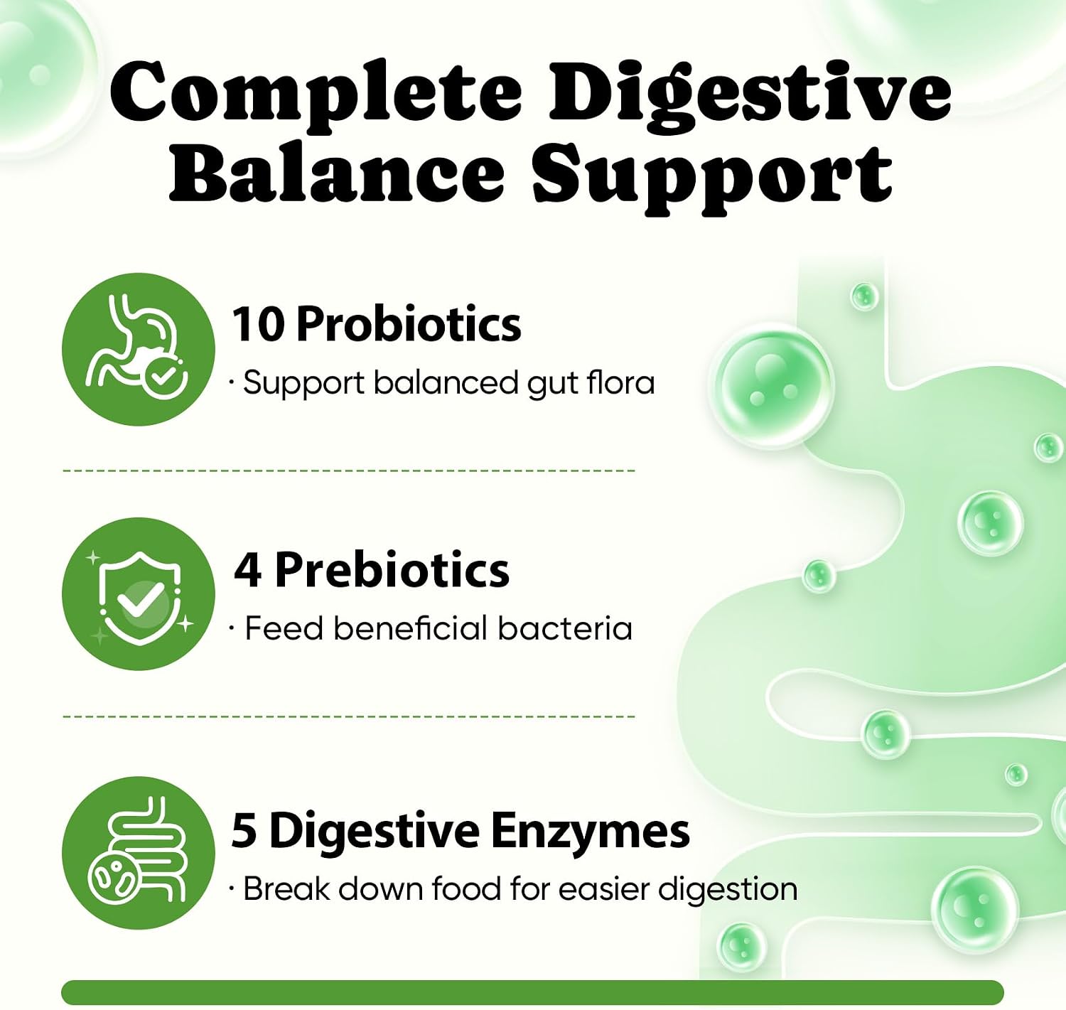 BuddyCheer Probiotics for Dogs - Supports Digestion, Skin and Breath - 180 Soft Chews - görsel 2