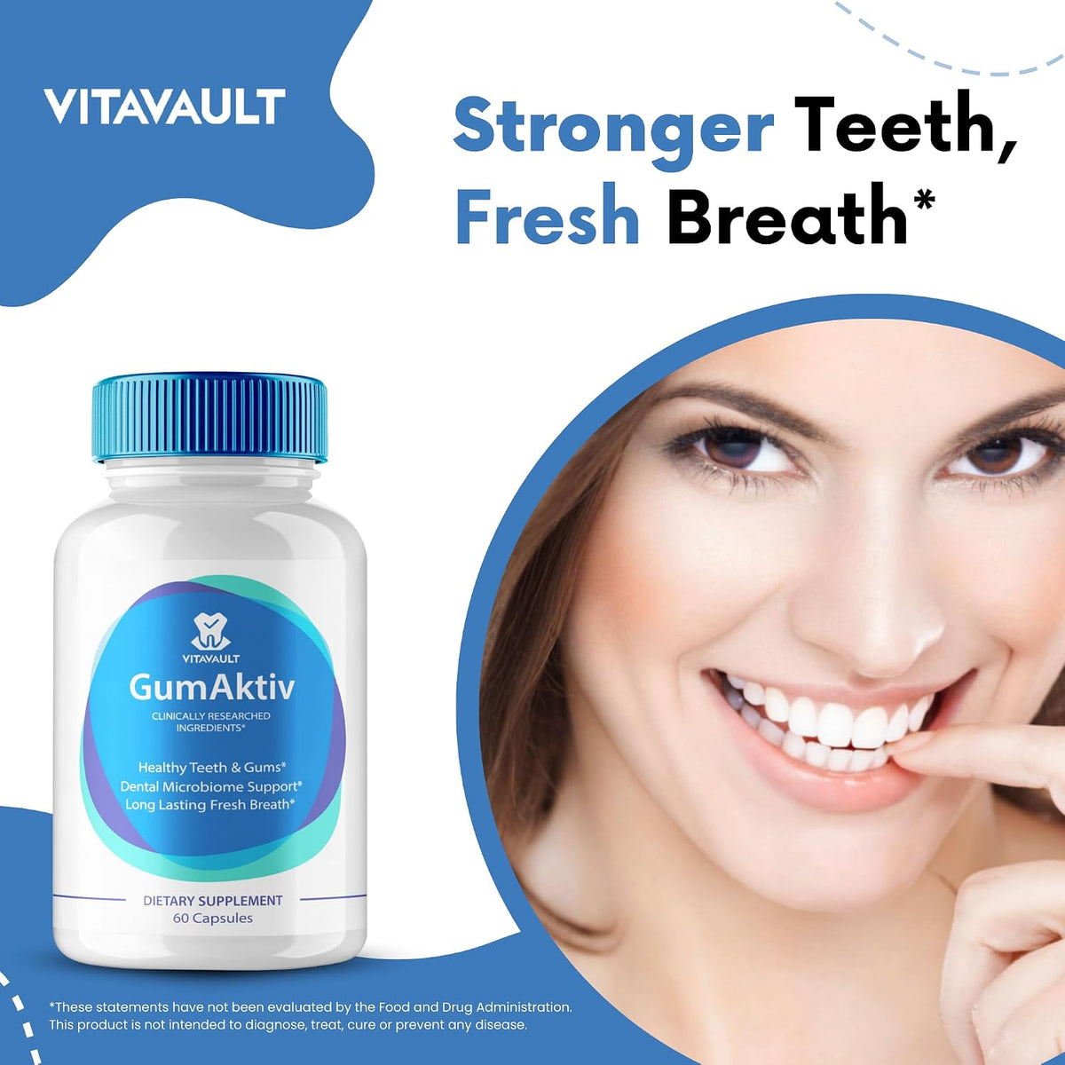 GumAktiv Capsules – All-Natural Care for Teeth and Gums (60 Capsules) - görsel 4