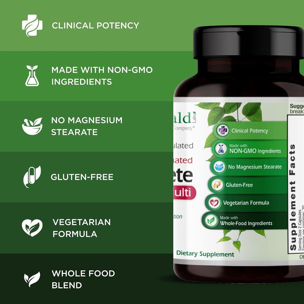 Complete Premium Multi – Multivitamin for Digestive and Immune Support - görsel 4
