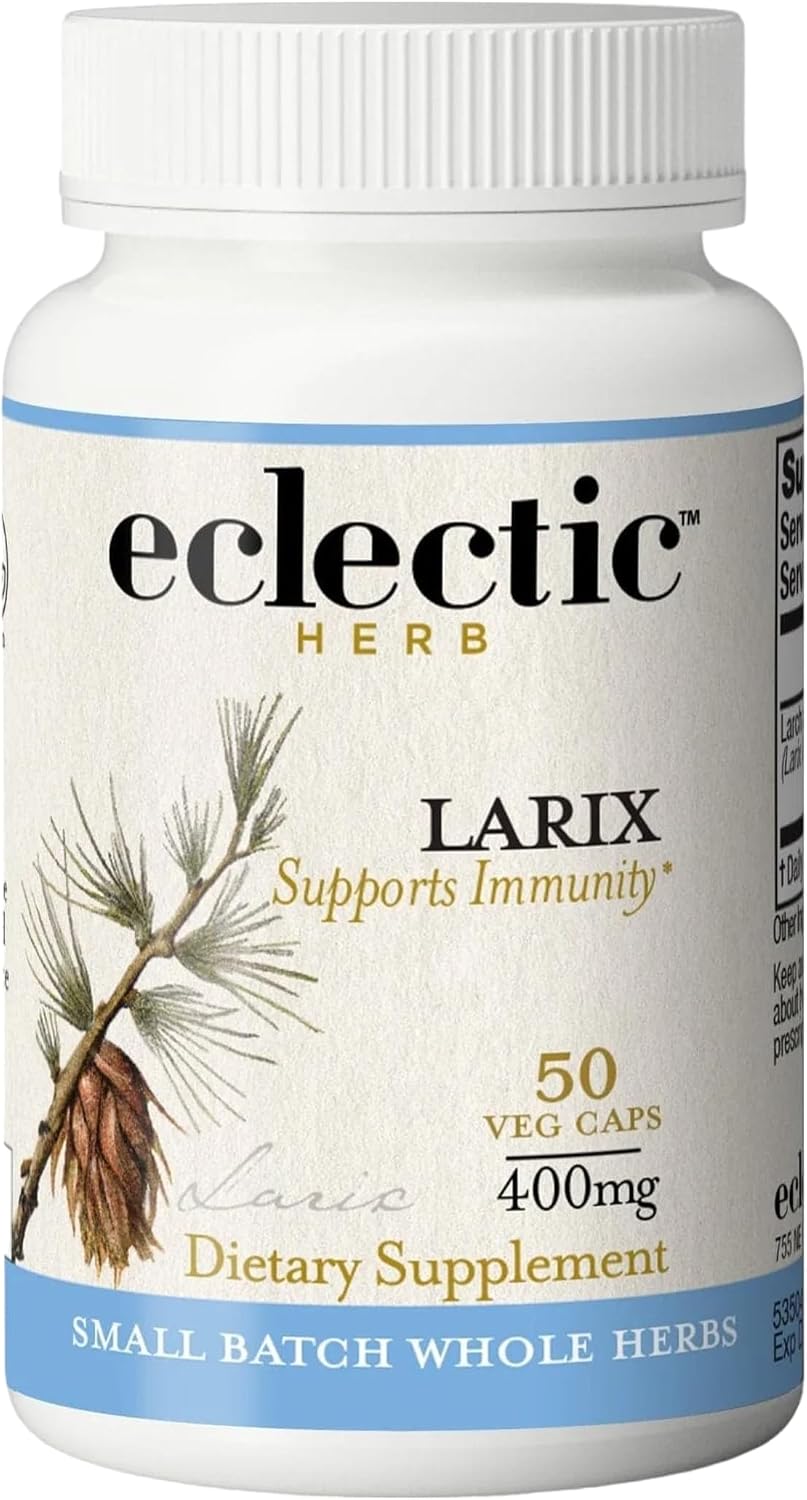 Eclectic Institute Non-GMO Larix Immune Support Capsules - görsel 1