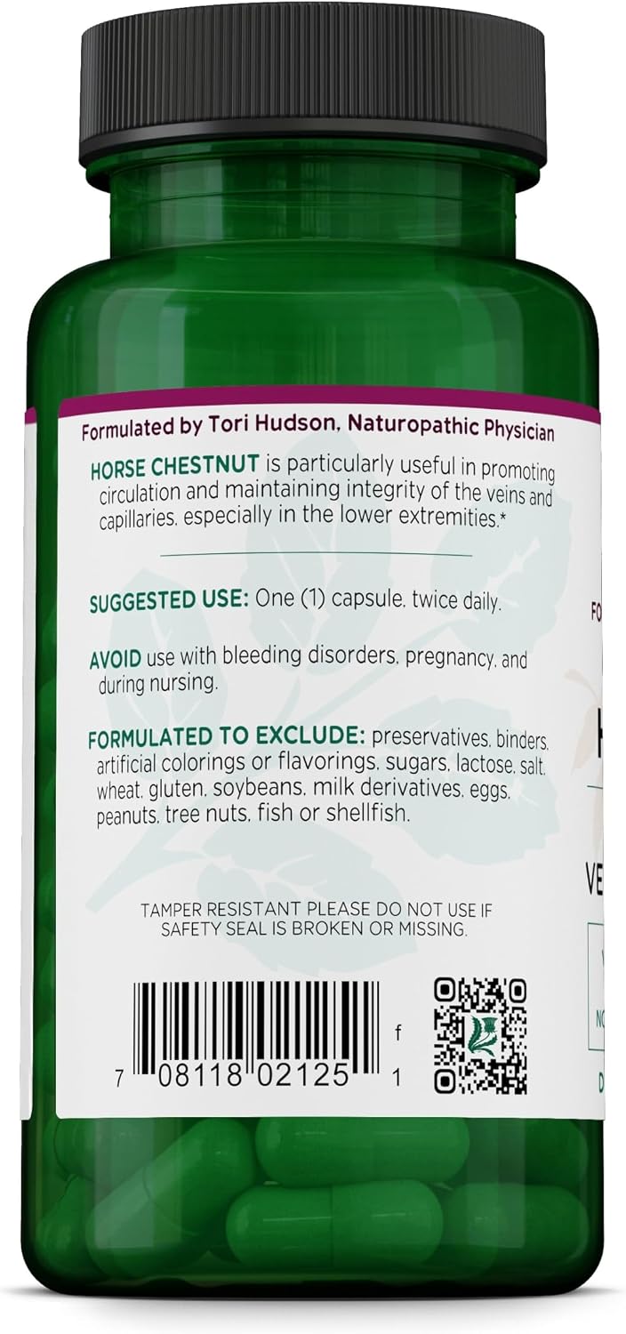 Vitanica Horse Chestnut – Vein Health Support, 60 Capsules - görsel 3