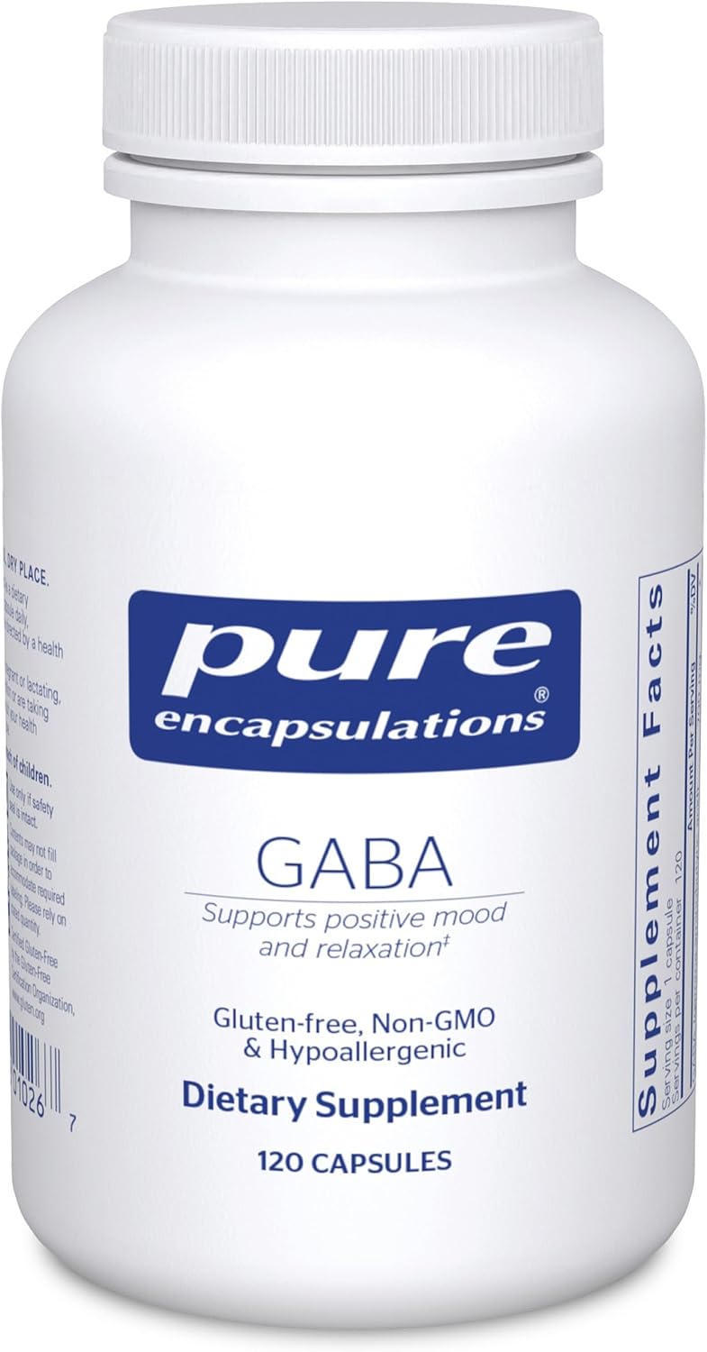 Pure Encapsulations GABA – 120 Capsules - görsel 1