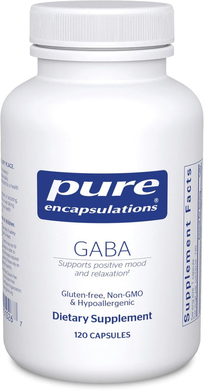 Pure Encapsulations GABA – 120 Capsules