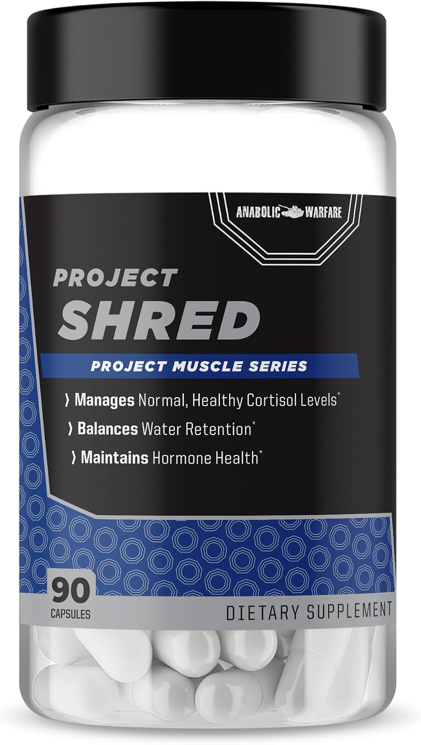 Anabolic Warfare Project Shred - Body Recomposition Formula with Botanicals - görsel 1