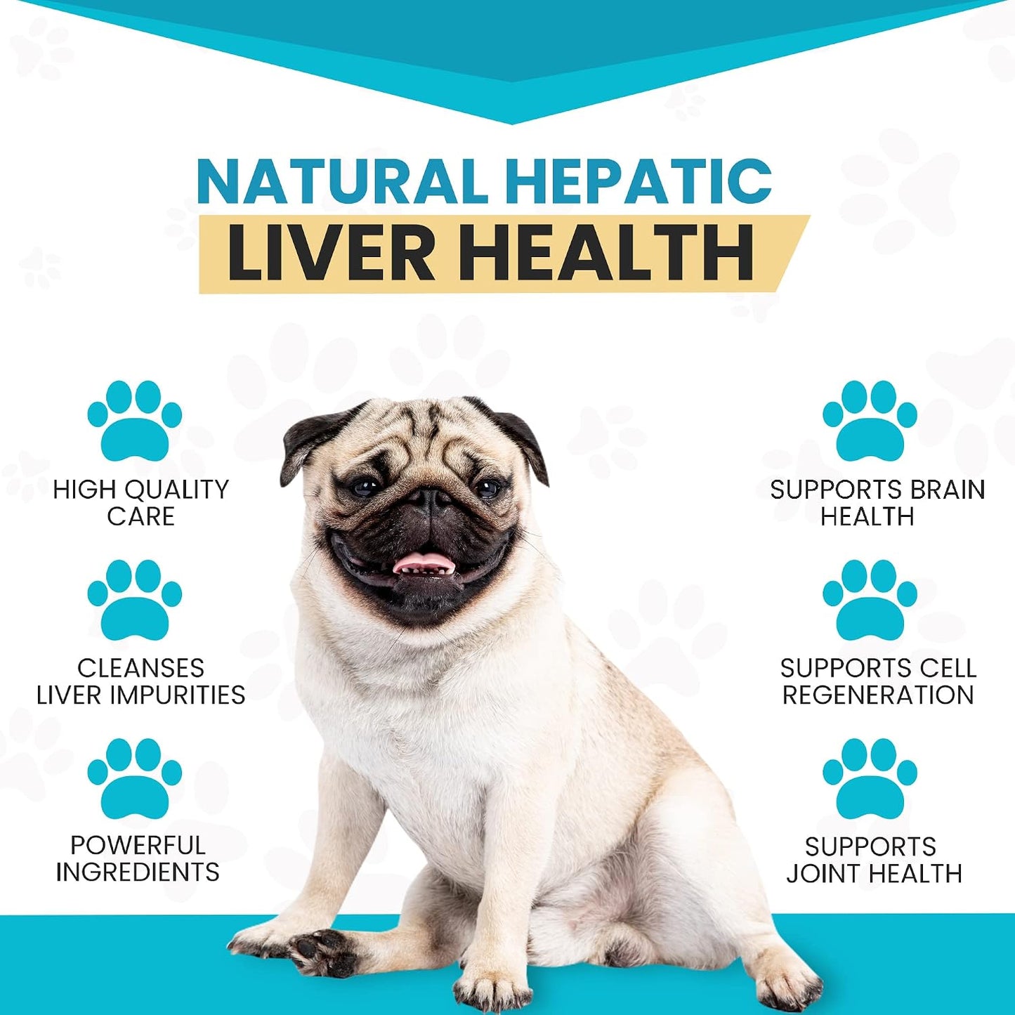 Pawsitive Same 100 Liver Support for Dogs - SAMe Chewable Tablets - Bacon Flavour (60 Count) - görsel 4