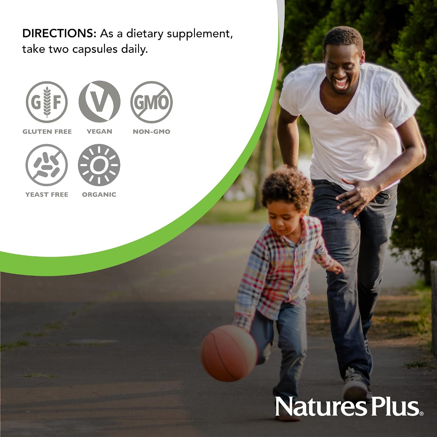 NaturesPlus Source of Life Garden Vitamin B12 - 60 Capsules - görsel 5
