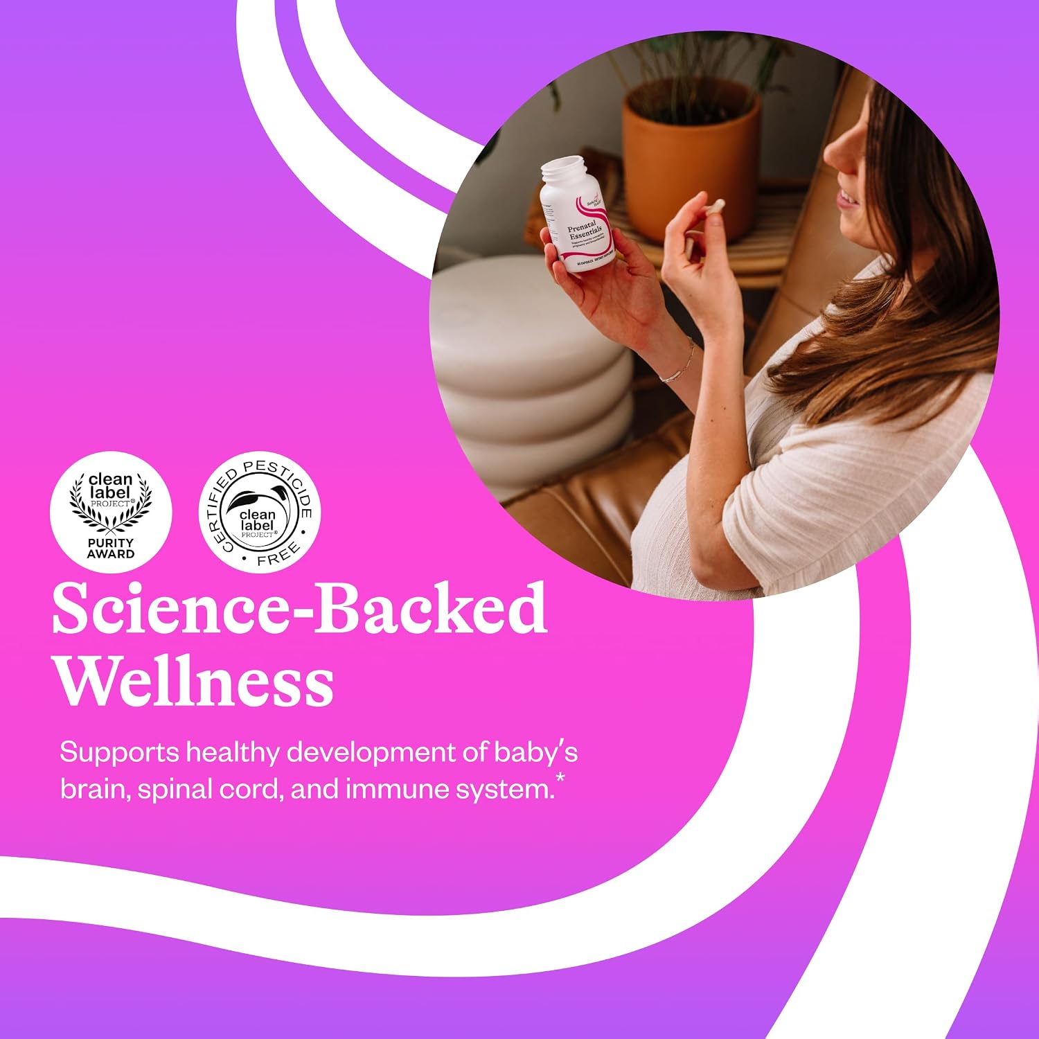 Seeking Health Prenatal Essentials – with Bioactive B12, Folate & K2 – 60 Capsules - görsel 4