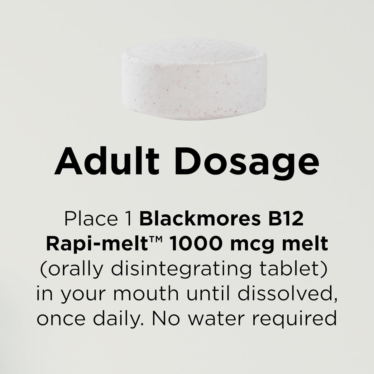 Blackmores B12 Rapi-Melt 1000mcg Cherry 60 Melts - görsel 6