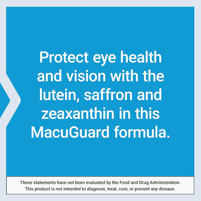 Life Extension MacuGuard Ocular Support with Saffron – Vision Support Supplement – 60 Softgels