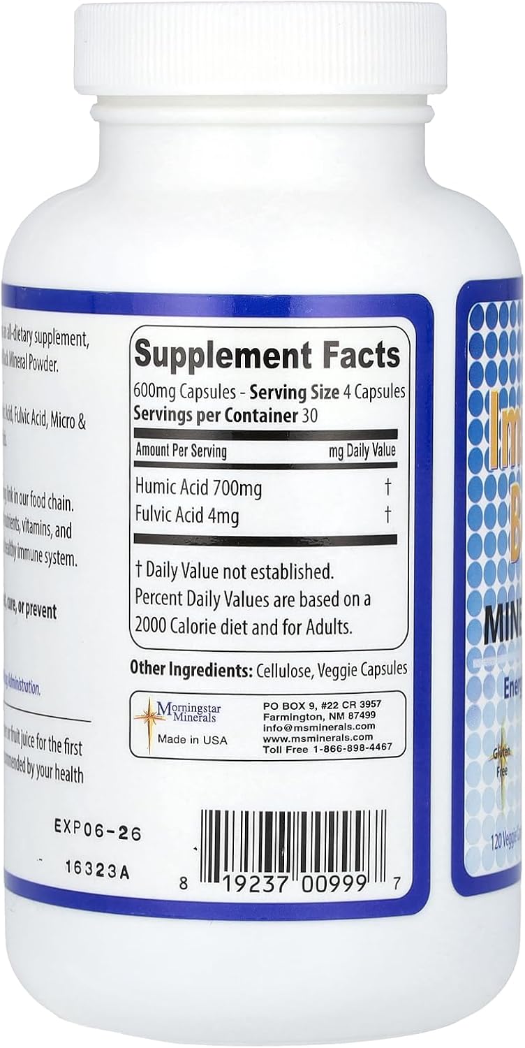 Morningstar Minerals Immune Boost 77, 120 Veggie Capsules - görsel 2