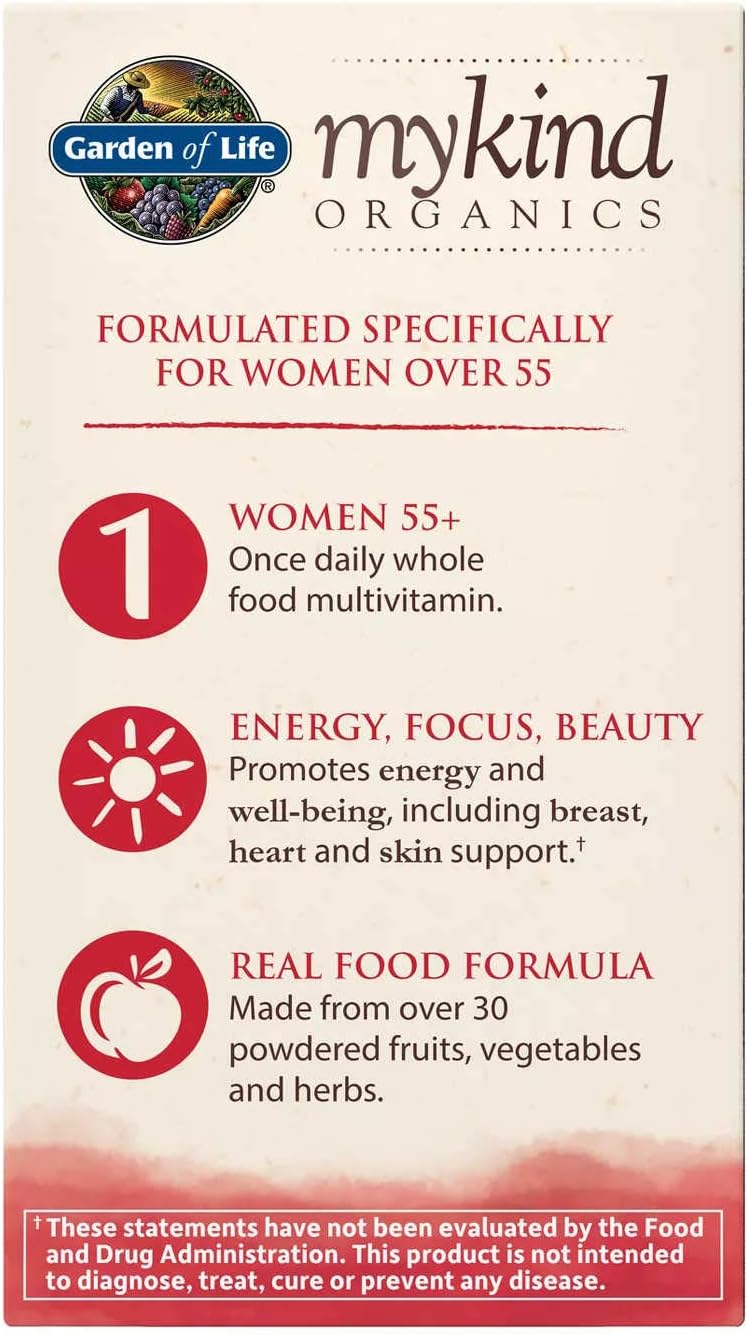 mykind Organics Women 55+ 30 Tablets - görsel 3
