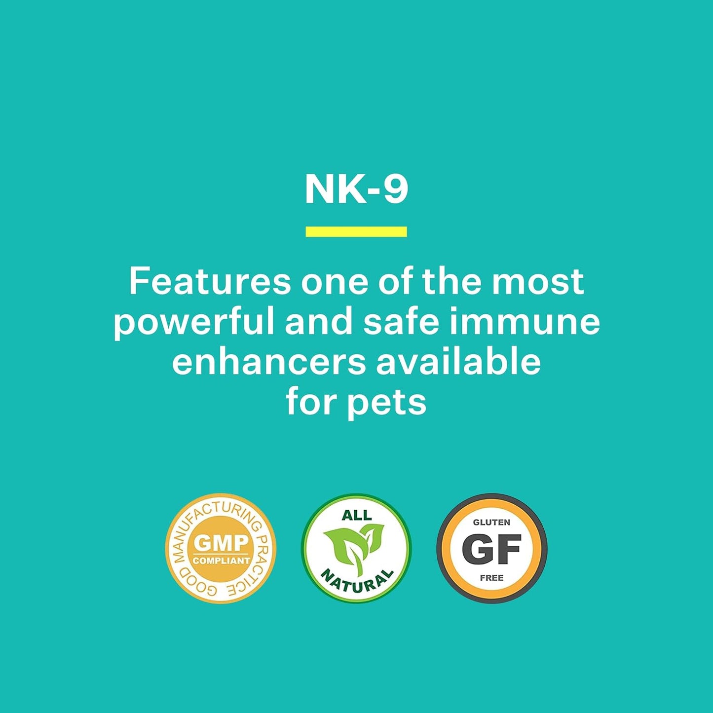 American BioSciences NK-9 AHCC Food Supplement for Dogs and Cats – Immune Support – 30 Capsules - görsel 6