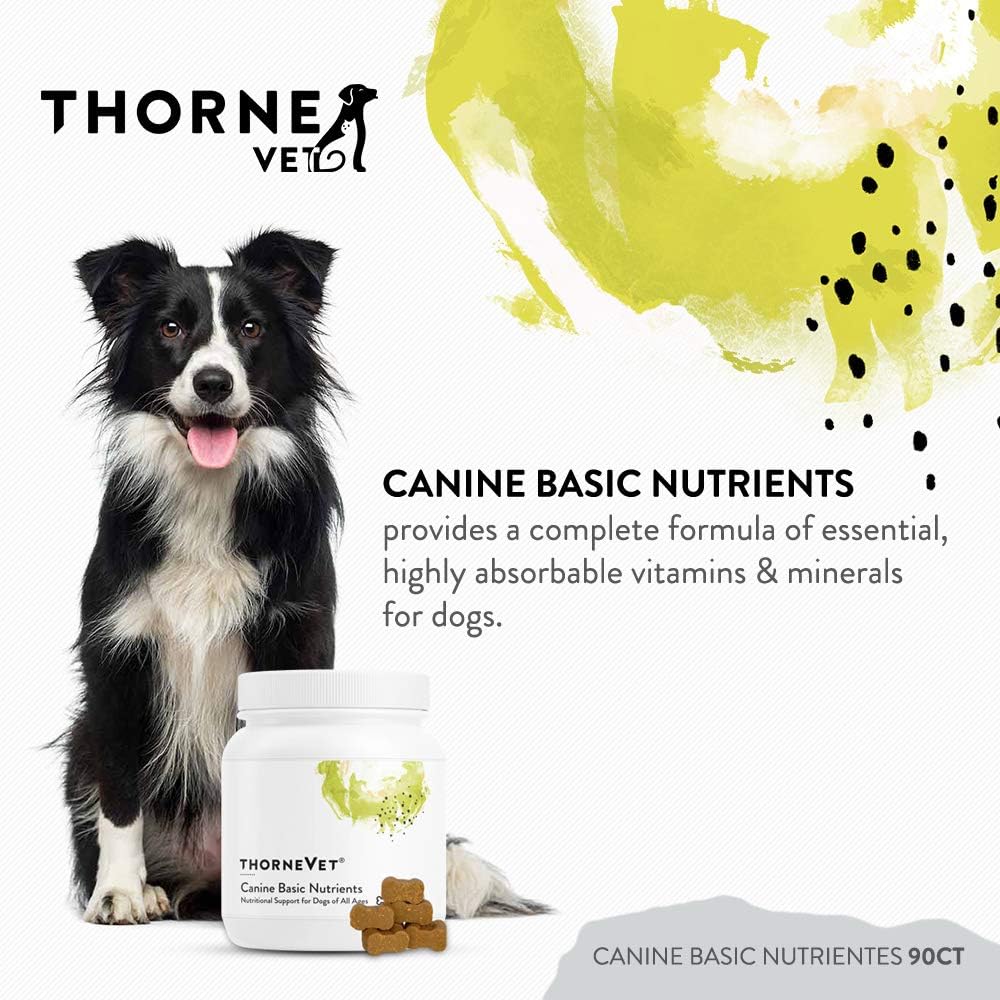 ThorneVET Canine Basic Nutrients – Multivitamin Support for Dogs, 90 Soft Chews - görsel 2
